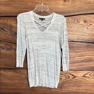 Light Gray Knit Sweater